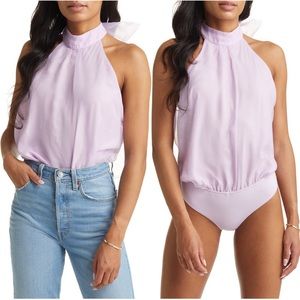Vici Lavender Halter Bodysuit